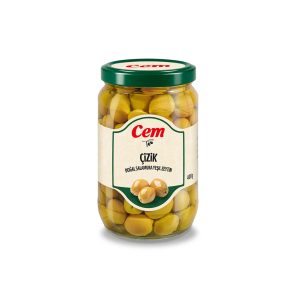 CEM DOĞAL ÇİZİK YEŞİL ZEYTİN 400 GR