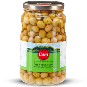 CEM AYVALIK TAŞ KIRMA YEŞİL ZEYTİN 1000 GR
