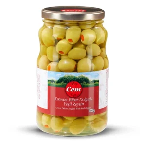 CEM BIBERLI YESIL ZEYTIN 1000 GR